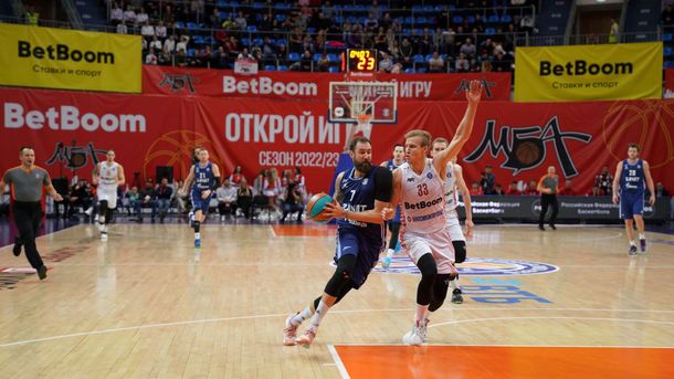 Баскетбольный «Зенит» потерпел первое поражение в наступившем году