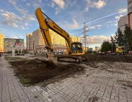 В Приморском районе завершили работы по демонтажу незаконно построенного ТК «Лидер»