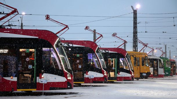 Движение транспорта по Бухарестской улице ограничат до 8 июля из-за ремонта трамвайных путей