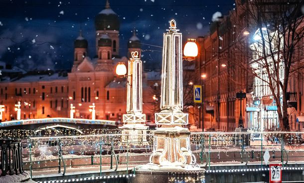 Петербург в новогодние праздники посетили свыше миллиона человек