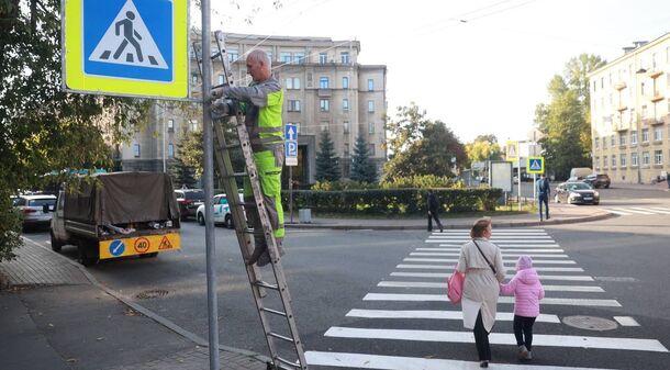 В Петербурге появится 77 новых нерегулируемых пешеходных переходов