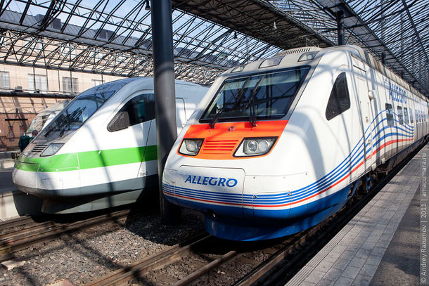Поезда «Аллегро» запустят в Хельсинки до конца года