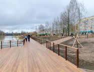 Новую экотропу за 90 млн рублей открыли в Приморском районе Петербурга
