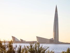 Новое общественное пространство появится на участке южной набережной «Лахта Центра» в Петербурге