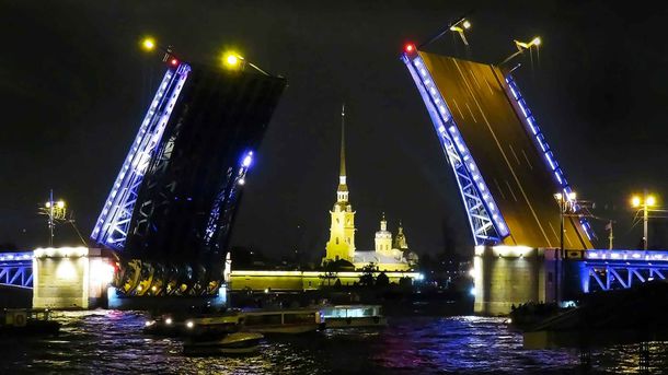 График разводки мостов в Петербурге изменят в ночь на 29 мая