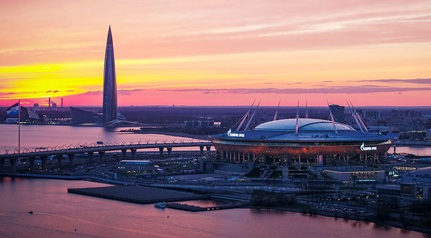 Матч за Суперкубок России по футболу пройдет Петербурге на «Газпром Арене» 9 июля