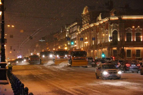 Синоптики прогнозируют сильную метель в Петербурге 12 декабря
