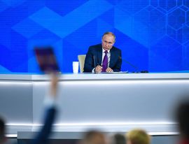 Ежегодной большой пресс-конференции Путина в 2022 году не будет