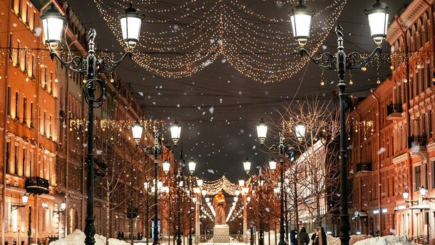 Петербург ждут температурные качели в новогодние каникулы