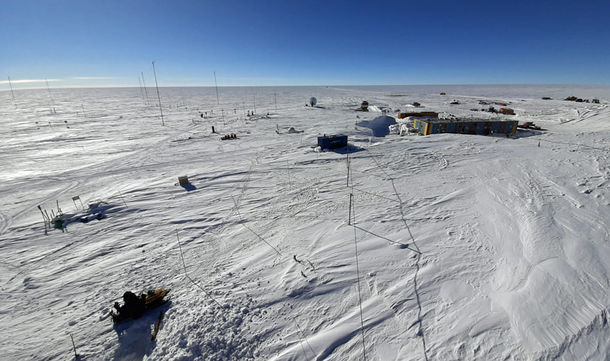 МТС обеспечила связью полярников на южном полюсе холода в Антарктиде