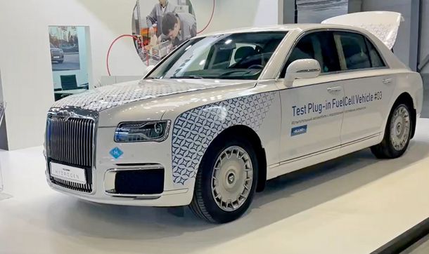 В России представили водородный лимузин Aurus