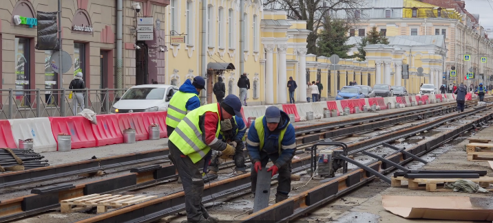 В Центральном районе Петербурга ограничат движение транспорта с 28 апреля