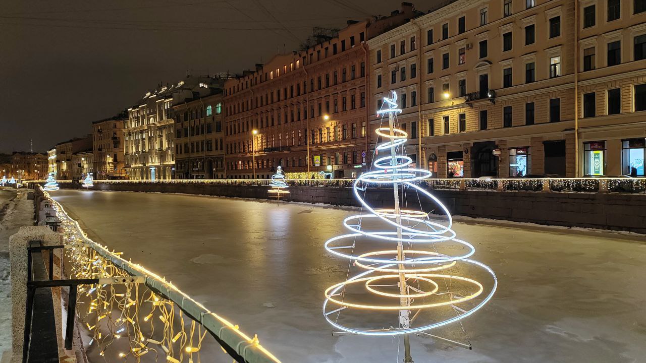 В Петербурге в новогоднюю ночь ожидается похолодание