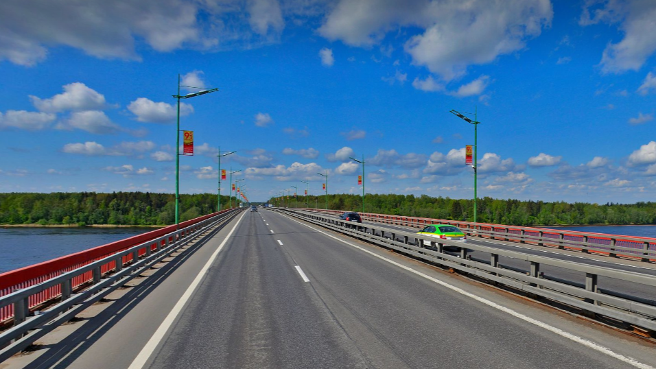 Ремонт Ладожского моста через Неву продлится до 2027 года