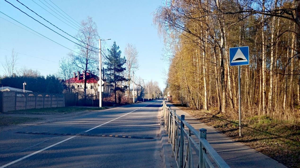 Улица Евграфова во Всеволожске