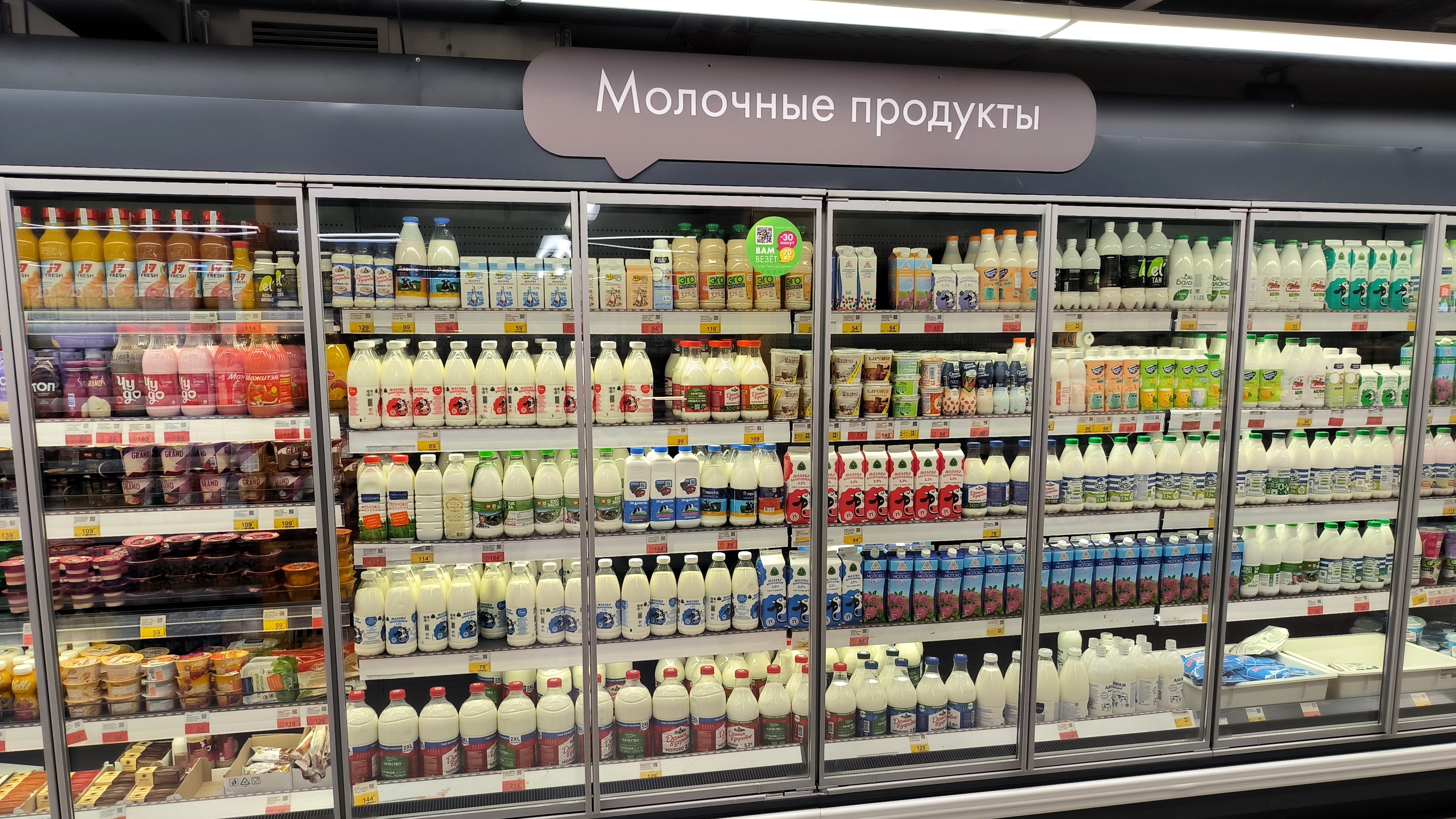 Минимальная месячная продуктовая корзина подорожала на 3,3%