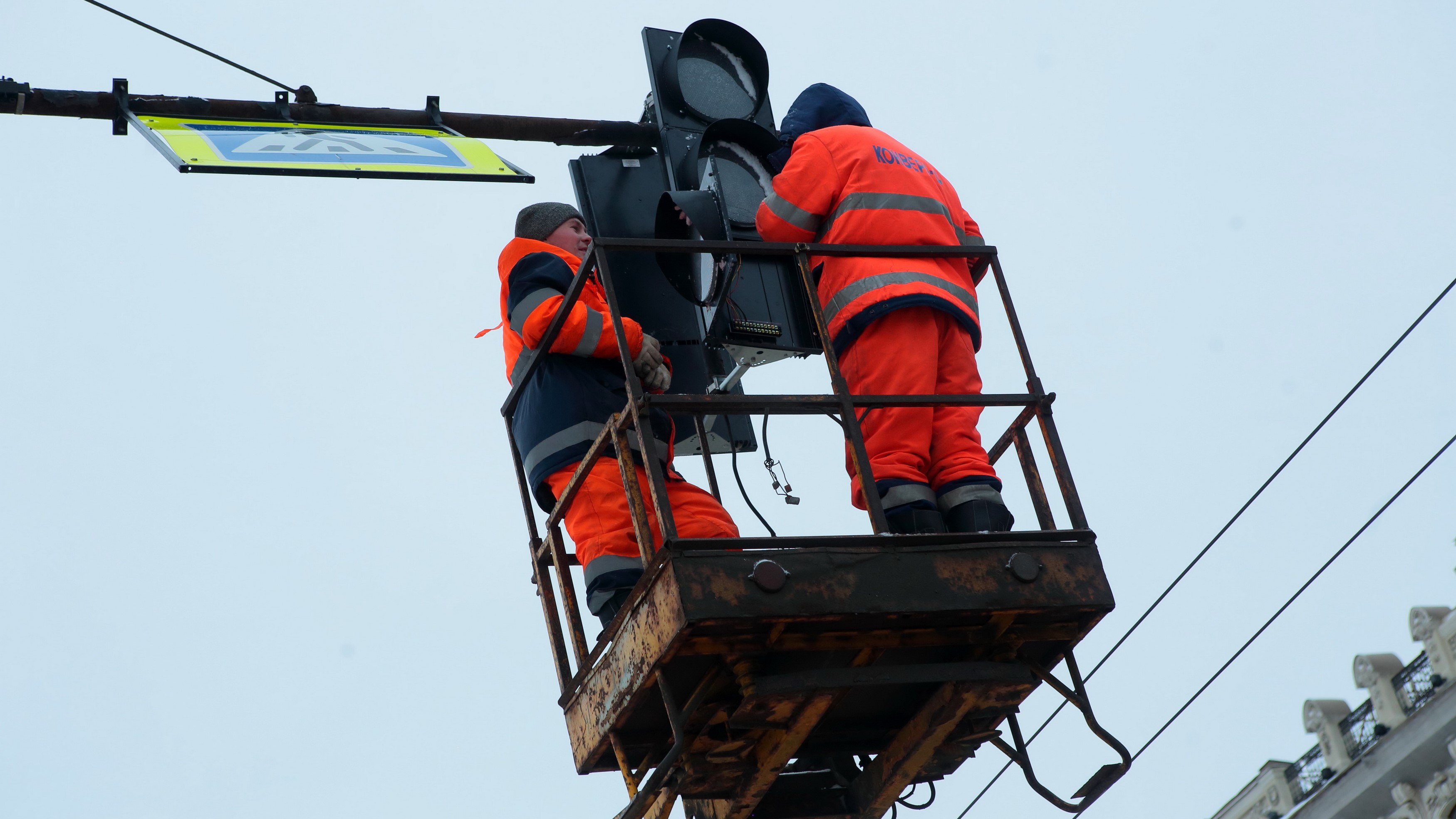 Со светофорных табло уберут элемент «умной» транспортной системы