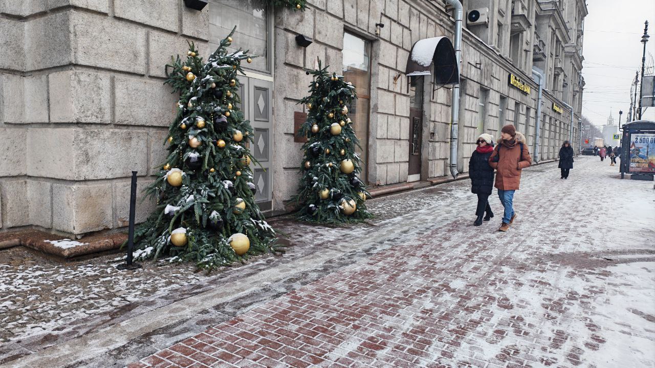 В Петербурге разработали типовой стиль оформления магазинов и кафе к праздникам