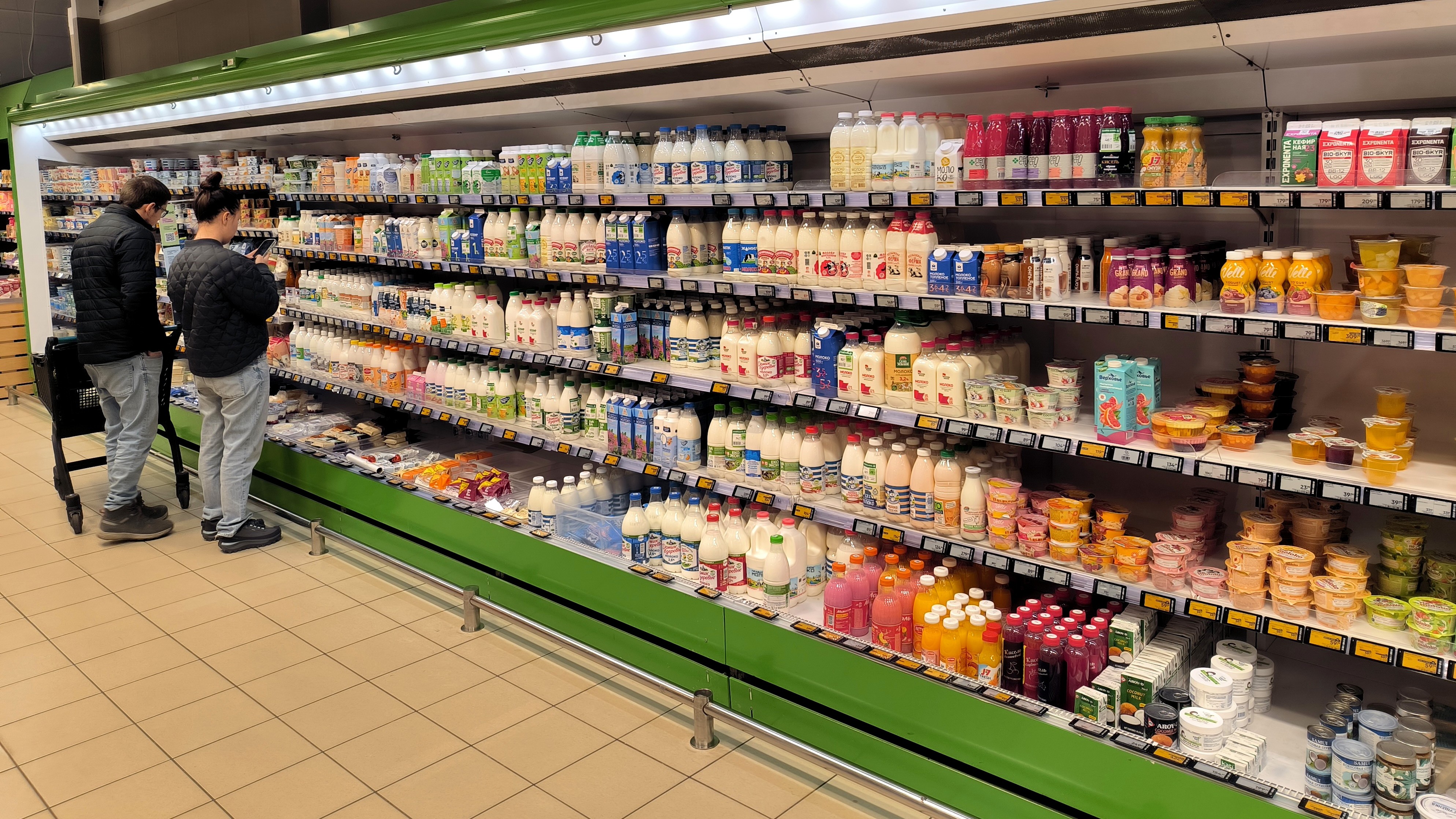 Минимальная месячная продуктовая корзина в РФ подорожала на 2,6% за два месяца