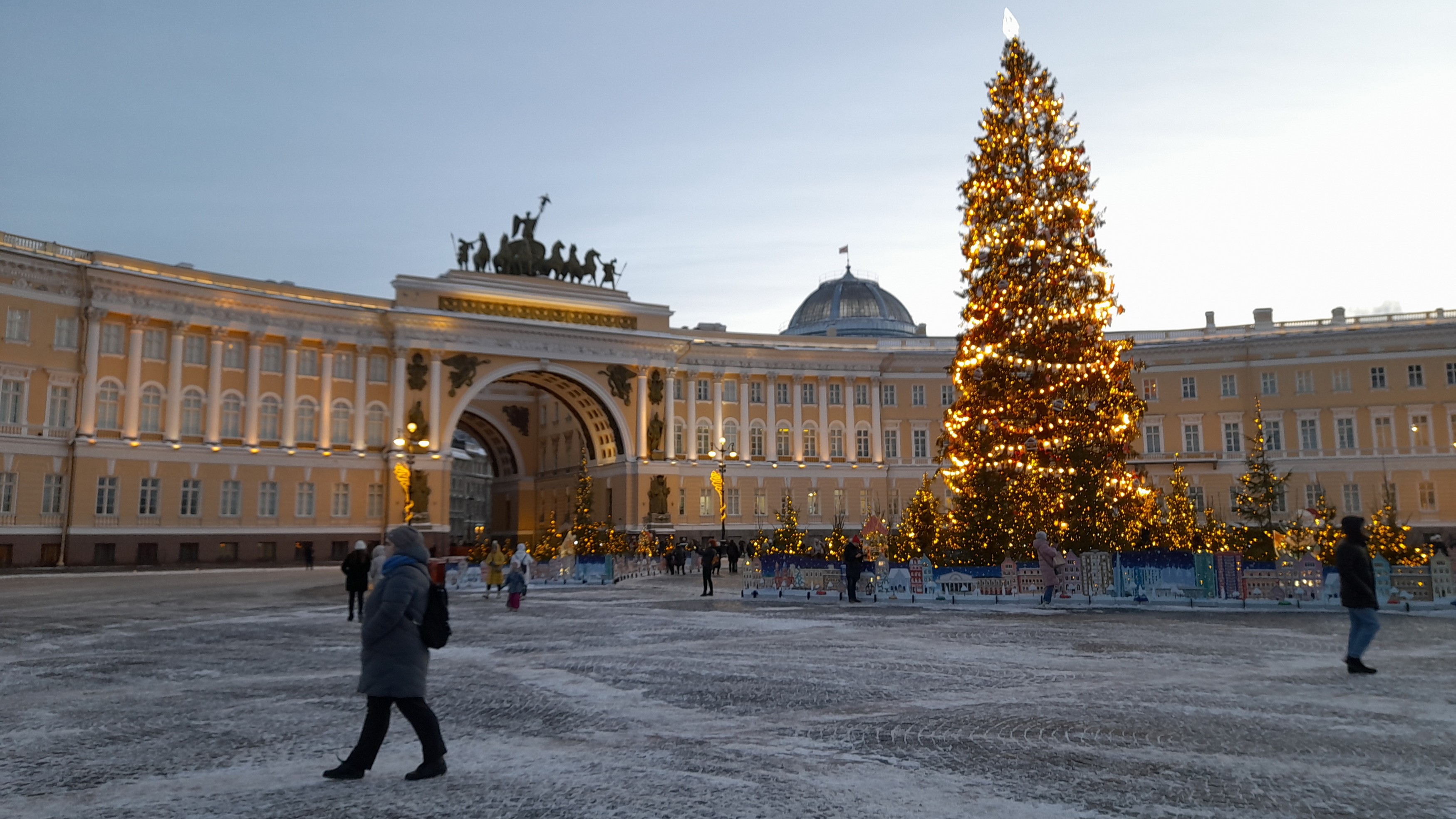 В Петербурге главную новогоднюю ель установят на Дворцовой площади к 20 декабря
