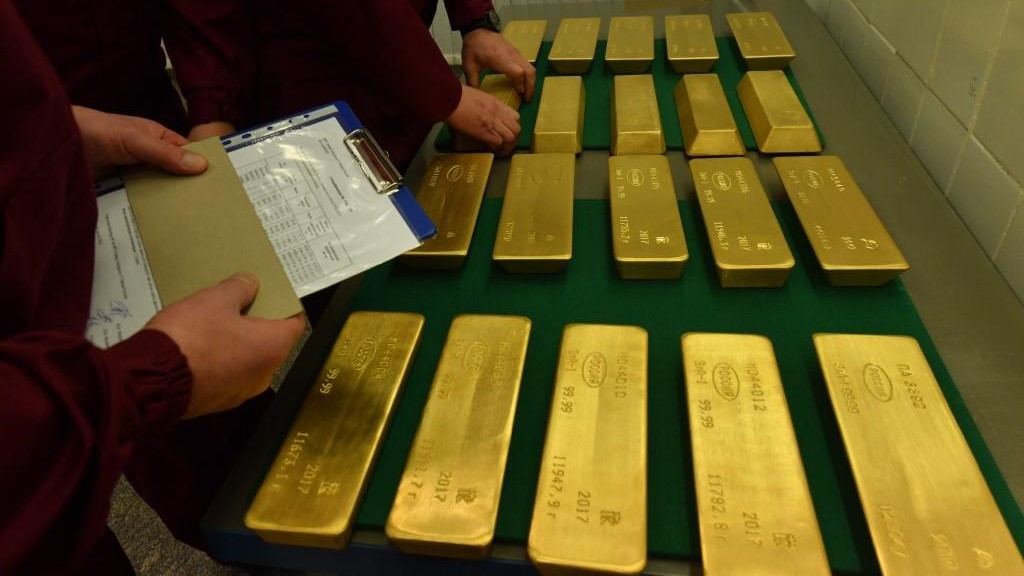 Из России золото в слитках с 1 мая будет разрешено вывозить в особом порядке
