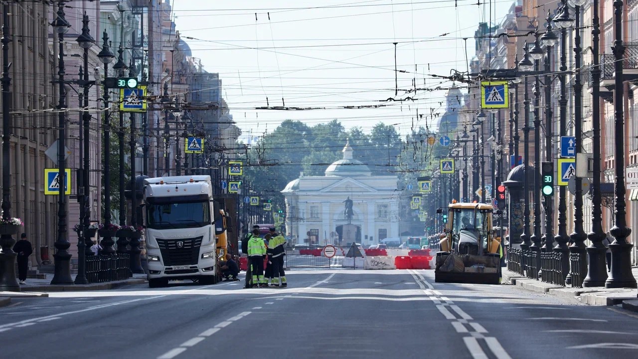В Петербурге стартовал второй этап ремонта Невского проспекта