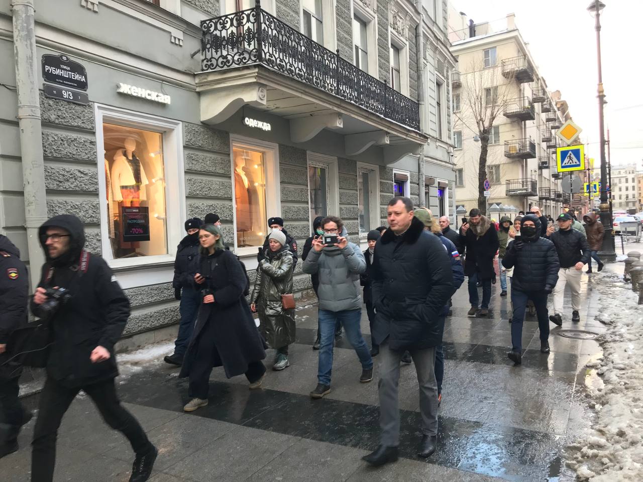 Коновалов: «Того, что мы зафиксировали 25 января на Рубинштейна, достаточно для обращения в прокуратуру»