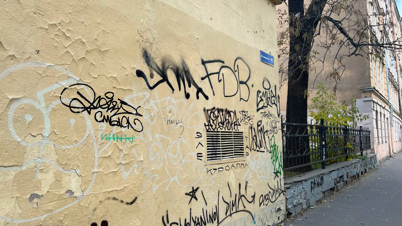 Власти Петербурга обсуждают существенное увеличение штрафов за вандализм