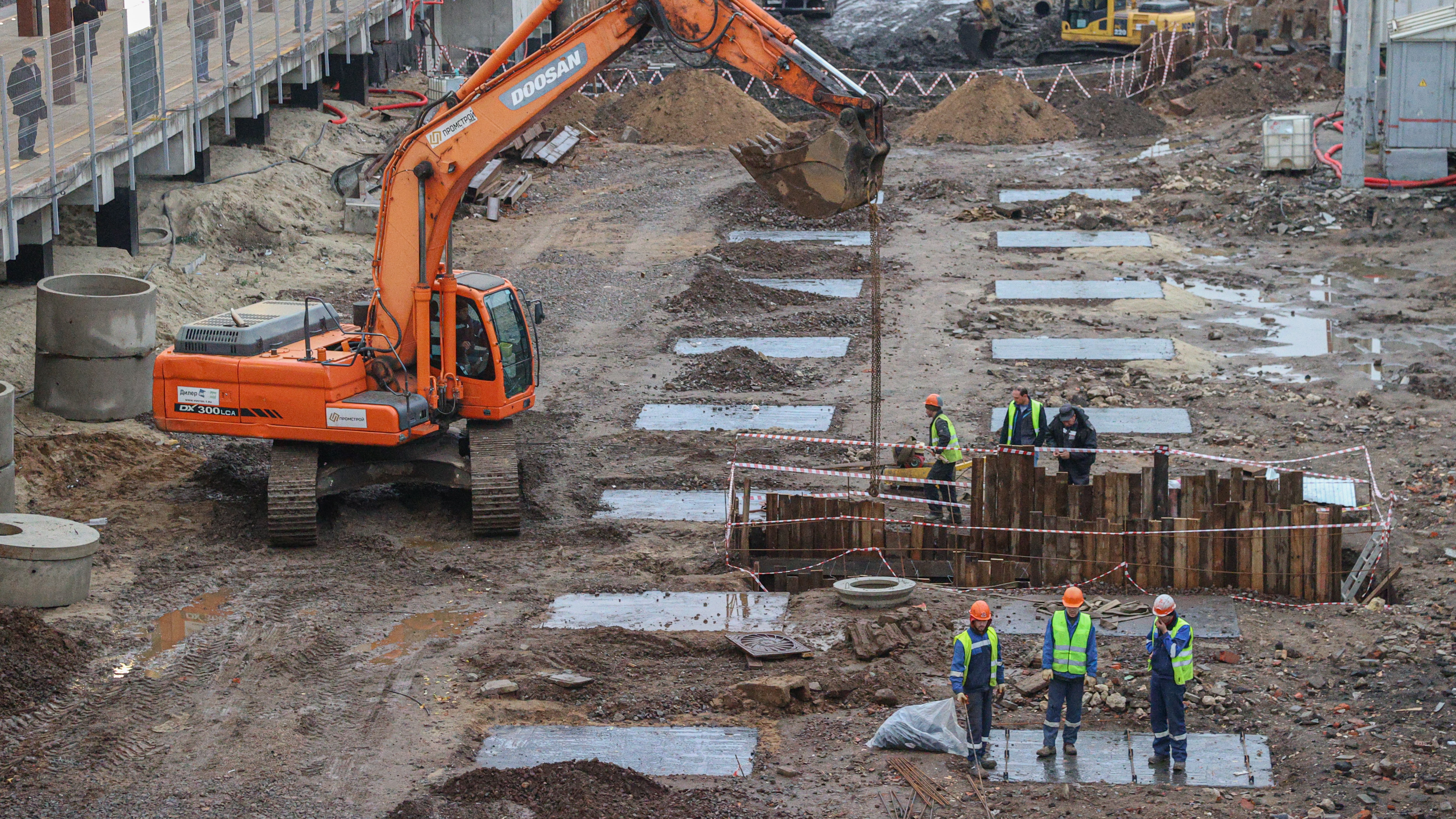 В строительстве ВСМ Москва – Петербург участвуют 18 тысяч человек